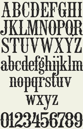 an old fashioned font that has been converted to look like it is in black and white