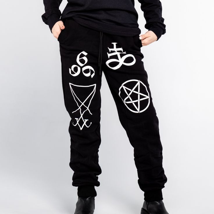 Unisex "Jogger" Style Sweatpants from Forbidden Alchemy. Designed for both comfort and style, these slim-fitting joggers feature a tapered ankle for a sleek silhouette that flatters all body types. Crafted from a premium blend of 80% cotton and 20% polyester, they offer the perfect balance of softness and durability, ensuring all-day comfort and long-lasting wear. Slim Fit: Tailored to hug your body while allowing ease of movement. Tapered Ankle: Provides a modern, streamlined look. Premium Fabr Streetwear Joggers With Elastic Waistband Straight Leg, Hip Hop Style Stretch Sweatpants With Elastic Waistband, Streetwear Straight Leg Joggers With Elastic Waistband, Hip Hop Stretch Sweatpants With Elastic Waistband, Stretch Hip Hop Sweatpants With Elastic Waistband, Straight Leg Joggers With Elastic Waistband For Streetwear, Baggy Pants With Comfort Waistband For Streetwear, Hip Hop Style Stretch Bottoms For Jogging, Streetwear Bottoms With Comfort Waistband