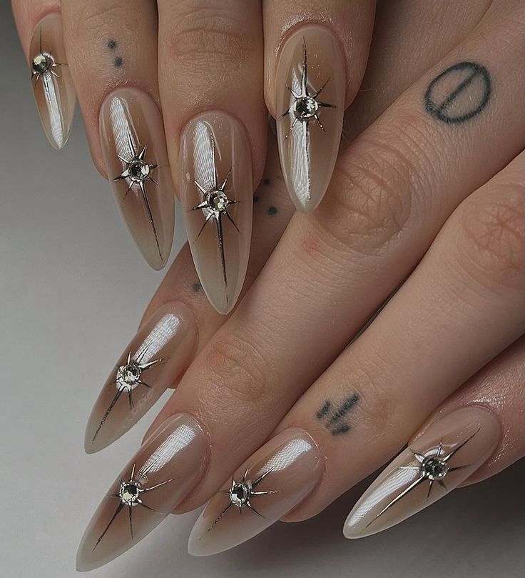 Ballet Nails, Milky Nails, Nail Salon Design, Easy Nails, Manicure Diy, Wedding Nails Design, Nail Forms, Star Nails, Nail Arts