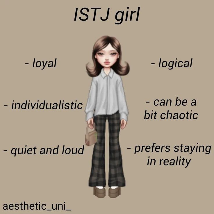 Isfj Women, Istj Aesthetic Vibes, Istj Woman, Istj Personality Aesthetic, Istj Vibes, Istj Girl, Istj Aesthetic, Infp Istj, Istj Mbti