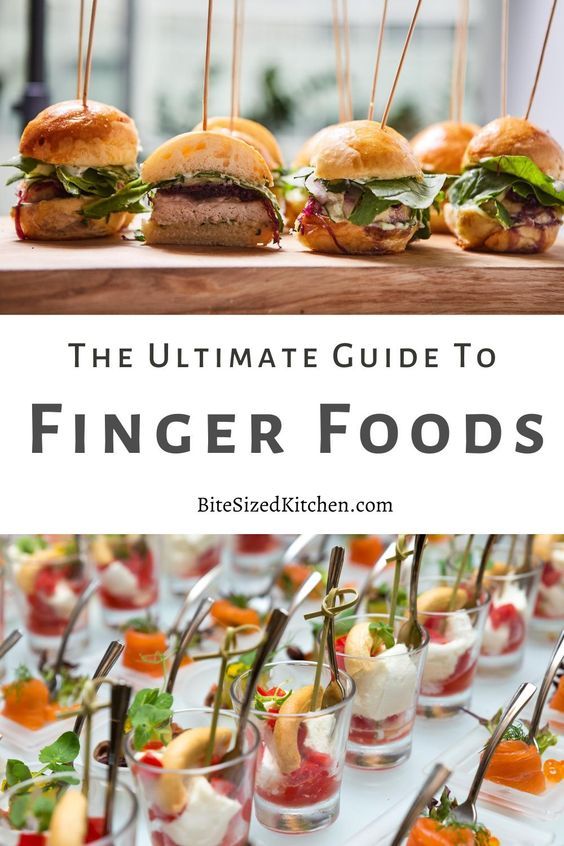 the ultimate guide to finger foods