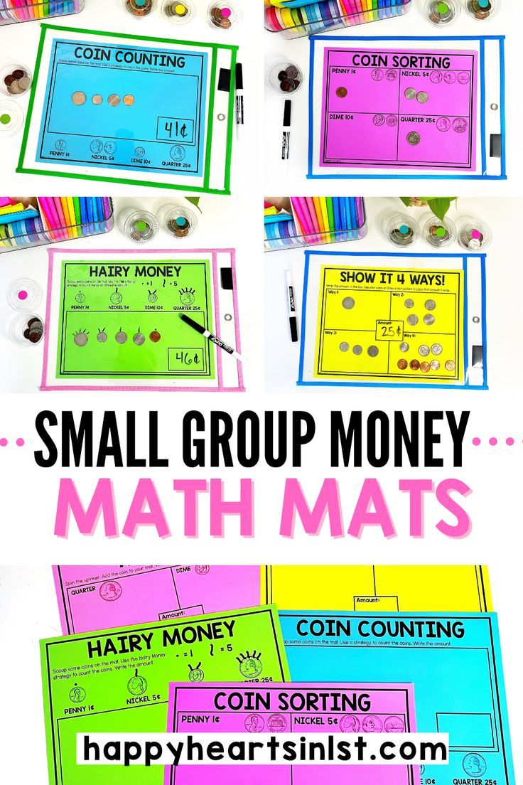 Teaching money to first graders  - tips ideas for teaching counting coins to $1 in 1st and 2nd grade Coins Anchor Chart 2nd Grade, Teaching Coins 2nd Grade, Money Second Grade, 3rd Grade Money Activities, Coin Recognition Activities, Teaching Money 2nd Grade, Money Anchor Chart 2nd Grade, Teaching Money Activities, Money Activities For Kids