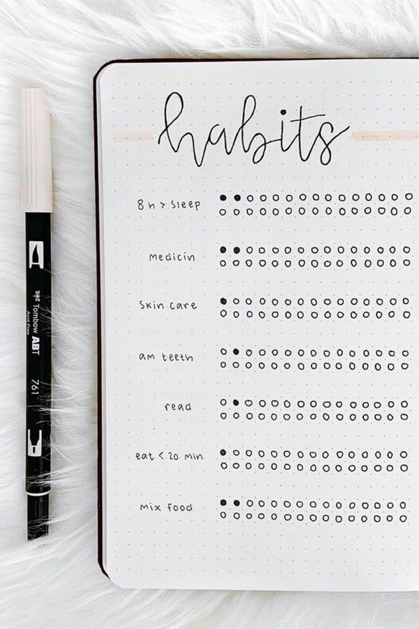 Looking to add a habit tracker to your bullet journal!? Check out these September layouts and spreads for inspiration! #bujo #habittracker #bulletjournal #bujoideas Crazy Laura, Bullet Journal Minimalist, Bullet Journal 2020, Bujo Planner, Bullet Journal Spreads, Habit Tracker Bullet Journal, Creating A Bullet Journal, Bullet Journal Tracker, Habit Trackers