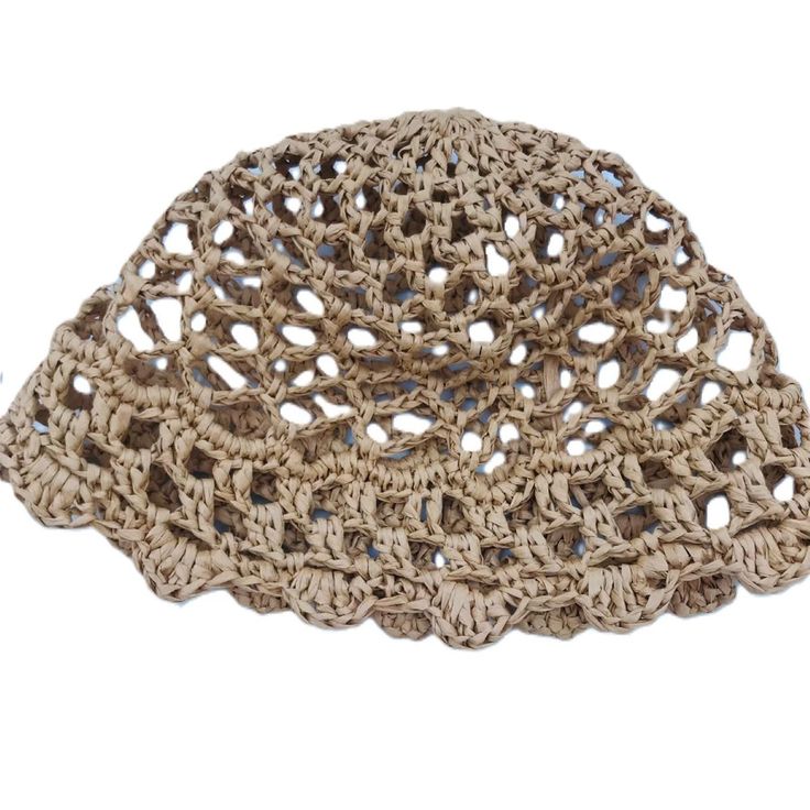 a crocheted doily is shown on a white background