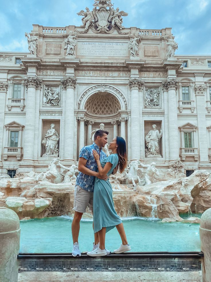 Travel couple posing in front of the Trevi Fountain Italy 

Why you need to wake up early for Trevi, check out why! 🥰

Rome, Italy, travel tips and tricks, europe destinatiosn, europe travels, where to go next, couple pose ideas, coupel goals, couple inspiration, travel couple, rome inspiration, travel aesthetic, where to go in europe, Trevi fountain, Trevi photo ideas Ideas En Pareja, Rome Photoshoot, Italy Pics, Where To Go In Europe, Trevi Fountain Rome, Rome Italy Travel, Couple Pose Ideas, Travel Photoshoot, Couple Inspiration