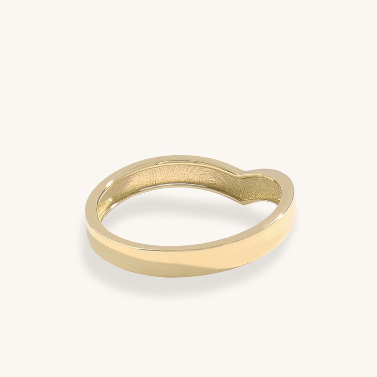 Make a wish for style and sophistication come true with our Bold Wishbone Ring. This striking piece combines contemporary design with a touch of whimsy. The bold wishbone design adds a touch of uniqueness to your fingers. Embrace the fearless charm of our Bold Wishbone Ring and let your hands shine. - Made in 14k solid gold - Band Width: 2.83 mm / 0.11 inches - Thickness: 1.24 mm / 0.05 inches - This product comes with an iconic Norm Jewels gift box Baguette Earring, Wishbone Ring, Dot Ring, Stacker Rings, Baguette Ring, Gold Link Chain, Solid Gold Band, Knot Ring, Gold Piece