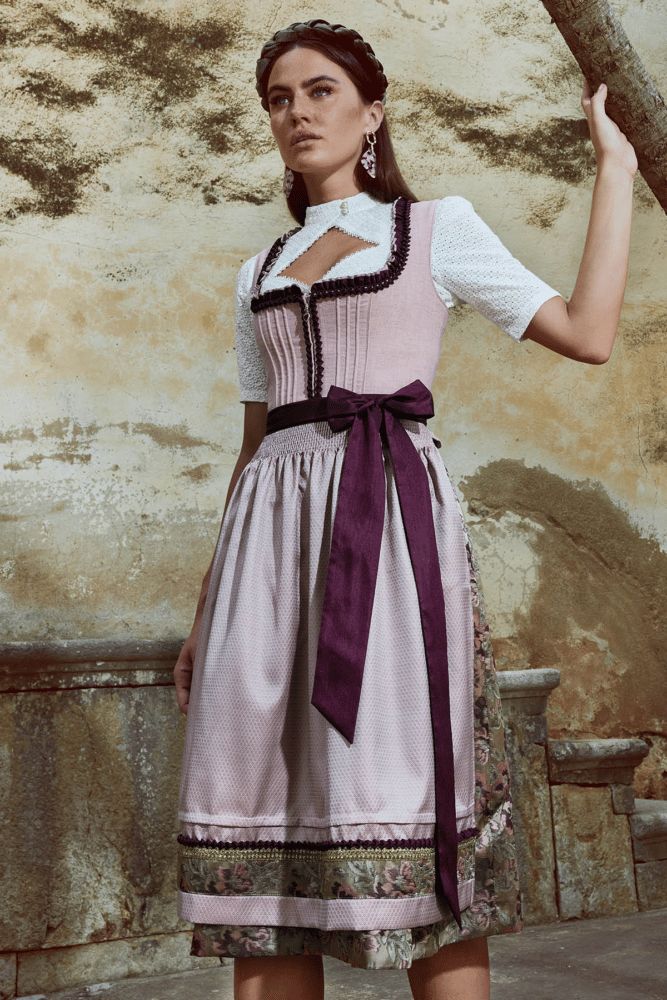 114665 Krueger Dirndl Ginia 60 cm - German Specialty Imports llc Diy Dirndl, Dirndl Pattern, Dirndl Dress Traditional, Traditional German Clothing, Oktoberfest Woman, Dirndl Skirt, Dirndl Outfit, German Outfit, German Dress