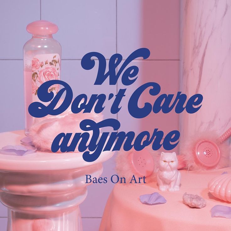 we don't care anymore babes on art