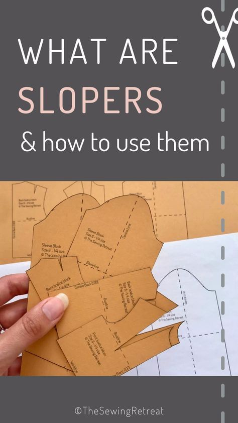 someone is cutting out some paper with scissors on it and the words, what are slopers & how to use them?