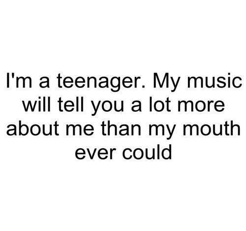 #true #teenager #quote More than you'll ever dream of knowing Teenager Quotes, Really Deep Quotes, Funny Quotes For Teens, My Music, Teen Quotes, Quotes That Describe Me, Deep Thought Quotes, Real Quotes, Fact Quotes