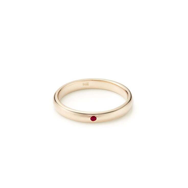 J.Tyler's 14K gold Forever Ring with a customizable ruby, perfect for stacking or wEarring alone. Forever Ring, Forever Rings, Moon Collection, Favorite Rings, Signature Collection, Gold Band, Pendant Earrings, Ring Bracelet, Gold Bands