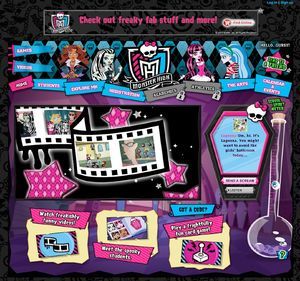 the website for monster high school