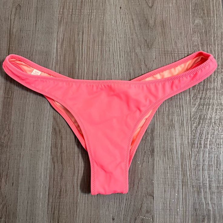 ‘The Itsy’ Cheeky Bikini Bottom From Victoria's Secret - Good Condition - Ruched Detailing On The Back. Never Worn. Victoria's Secret Swimwear For Poolside And Beach Season, Pink T-back Beach Bottoms, Solid Color T-back Swimwear With Boning, Victoria's Secret Swimwear For Beach Season, Trendy Victoria's Secret Swimwear For Swimming, Victoria's Secret Stretch Bottoms For Beach, Victoria's Secret Bottoms For Beach Party, T-back Swimwear With Boning For Beachwear, T-back Swimwear With Boning