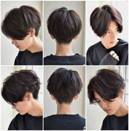 Short Hair With Layers And Undercut, Hair Band For Men, Toc Tomboy, Short Strait Hair, 90s Pixie Cut, Pixie Bob Hairstyles, Androgynous Hair, Tomboy Hairstyles, Short Hair Tomboy