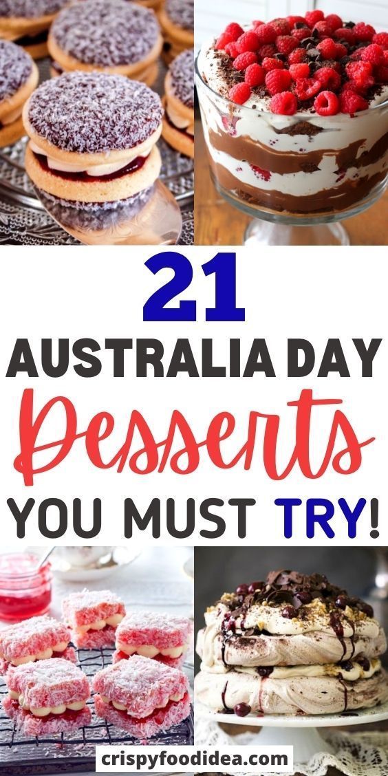 australia day desserts you must try pinter to see them on pinterfood ideas