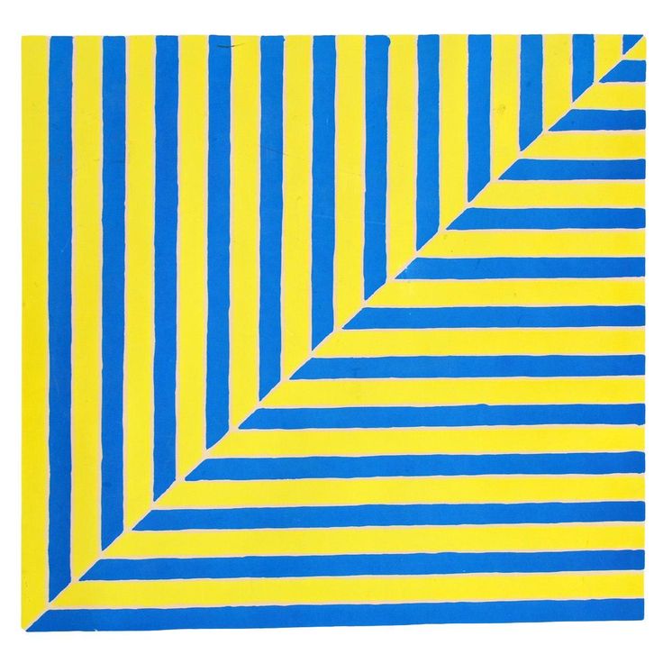 blue and yellow stripes on a white background