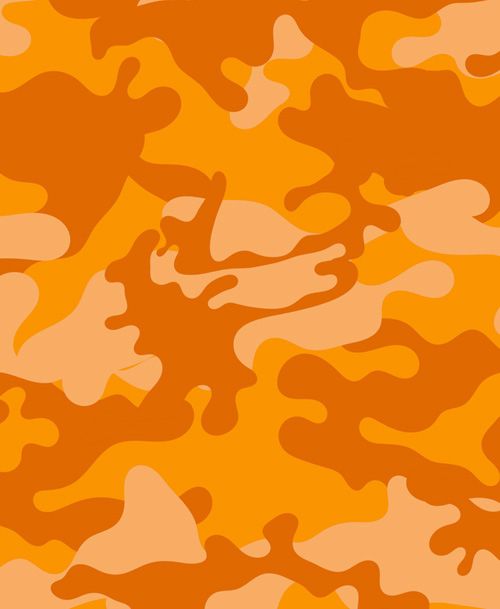 an orange and yellow camouflage background