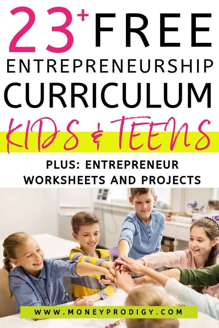 I’m tasked with finding entrepreneur worksheets for students, and came across this awesome roundup of free entrepreneurship curriculum. There are entrepreneur lesson plans – elementary, and how to go about teaching entrepreneurship to high school students. Plus, free entrepreneurship worksheets and entrepreneurship class project ideas. I love all these ideas! #entrepreneurship #lemonadestand #financialliteracy Kid Entrepreneurs Ideas, Activities For High School Students, Activities For High School, Entrepreneur Kids, Elementary Lesson Plans, How To Teach Kids, Social Entrepreneurship, Kids Money, Business Education