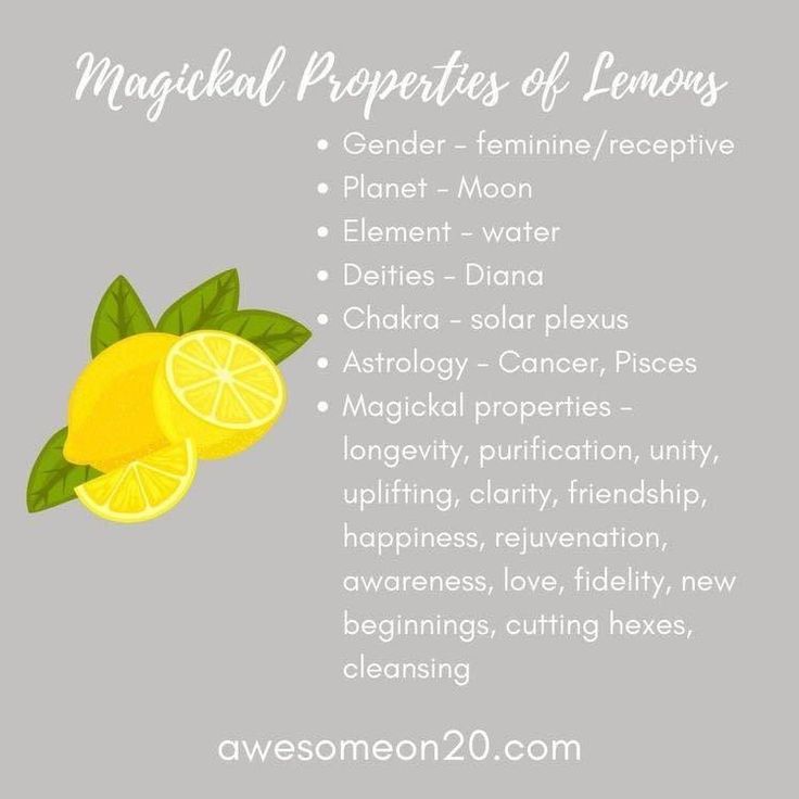 Lemon Properties Magic, Lemon Meaning Witchcraft, Citrus In Witchcraft, Lemon Witchcraft Uses, Lemon Oil Magical Properties, Fruit Magickal Properties, Lemons In Witchcraft, Oranges Magical Properties, Lemon In Witchcraft