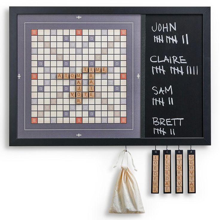 Amazon.com: Magnetic Game Board - Wall Mounted - Modern Scrabble (Modern) : Handmade Products Wall Games For Game Room, Adult Game Room, Wall Scrabble, Ninja Games, Magnetic Games, Game Cafe, Scrabble Board, Scrabble Game, Game Wall