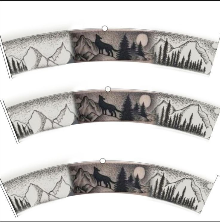 Heeeey uuu go for this  baby ❤️ 😍 Wolf Band Tattoo, Tattoos Pulseras, Thing Tattoo, Wrist Band Tattoo, Band Tattoos For Men, Arm Tattoos Drawing, Trishul Tattoo Designs, Indian Feather Tattoos, Tattoo Band