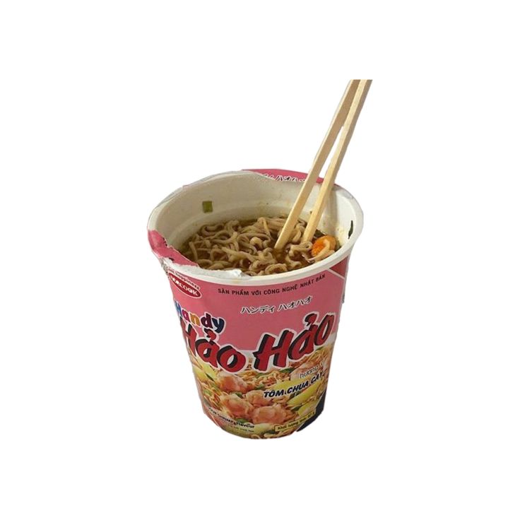 a bowl of ramen with chopsticks in it on a white background,