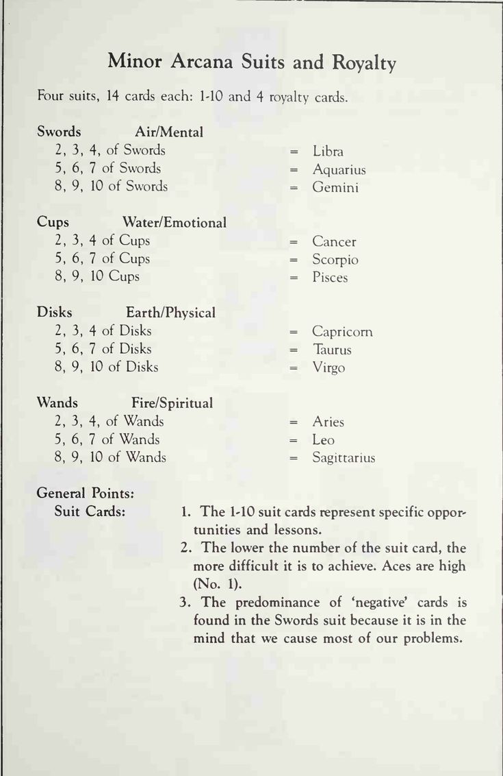 the instructions for minor arca suits and royaltyy, written in black ink on white paper