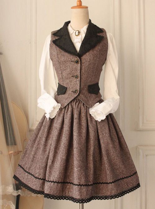 Nostalgic Fashion, Lolita Outfit, Lolita Outfits, Old Fashion Dresses, Vintage School, Mori Girl, Linnet, Online Dress Shopping, Lolita Dress