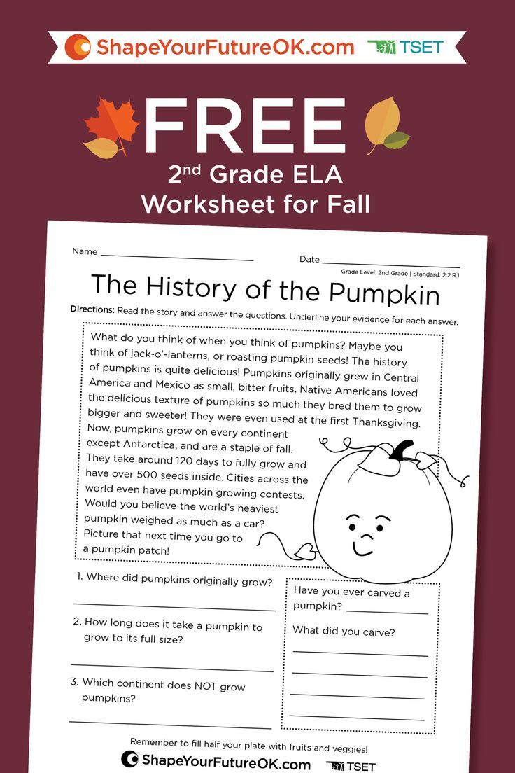 the history of the pumpkin worksheet is shown in this free printable book