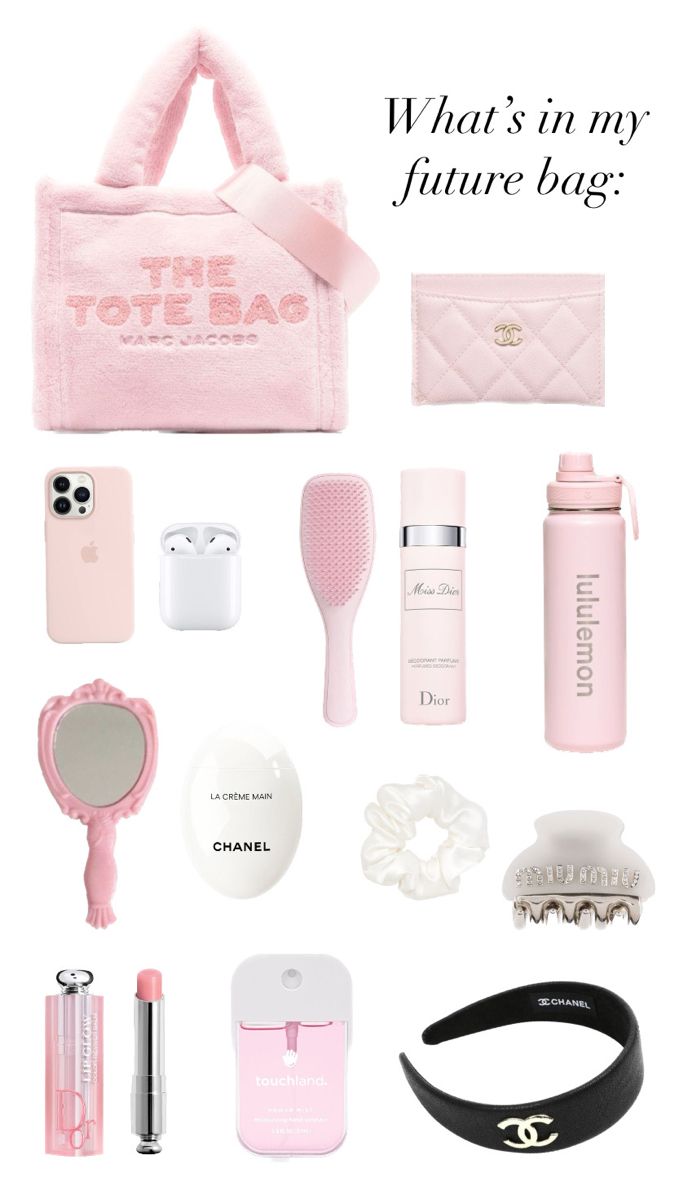 Aesthetic Pink Backpack, Pink Pilates Princess Summer, Pink Sleeping Bag, Pilates Bag, Pack My Bag, Soft Girl Makeup, Birthday Haul, School Bag Essentials, Inside My Bag