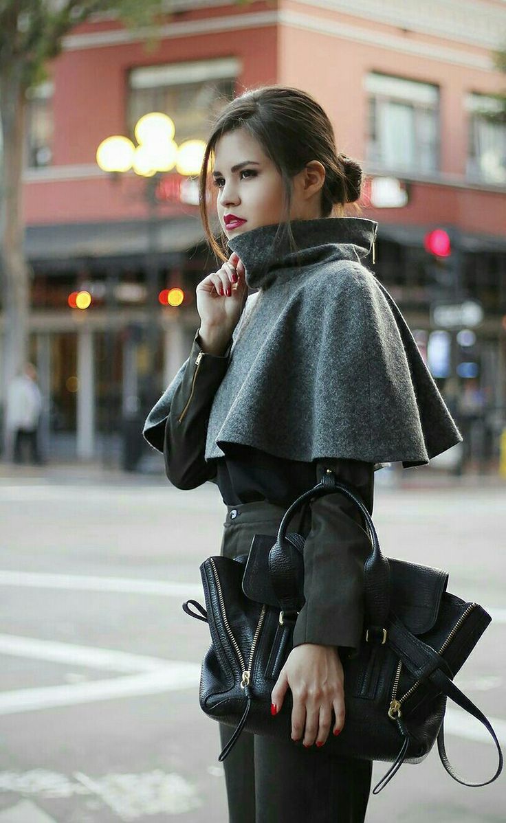 ~ Shawl Cape Outfit, Capelet Outfit, Fashion Cape, Modern Cape, Shawl Coat, Cape Outfit, Cape Blouse, Cape Fashion, Leather Wear