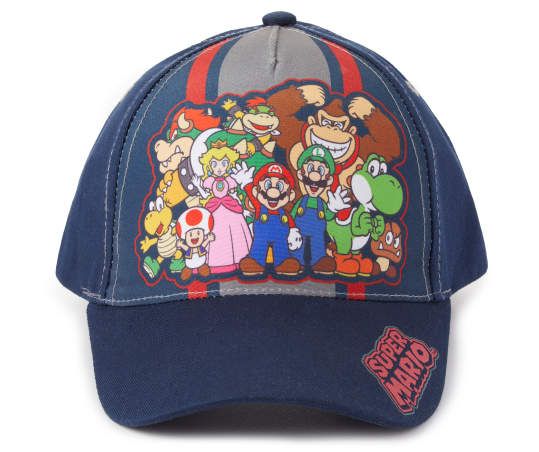 Its Super Mario time! This piece is a must-have for the gamers. Designed with the Super Mario Brothers gang, this hat is sure to be talk of the virtual party. Super Mario Hat, Nintendo Accessories, Mario Hat, Virtual Party, Super Mario Brothers, Mario Brothers, Baseball Hat, Super Mario, Trucker Hat