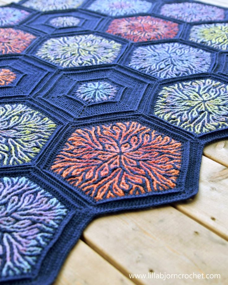 a close up of a rug on a wooden floor with wood planks in the background