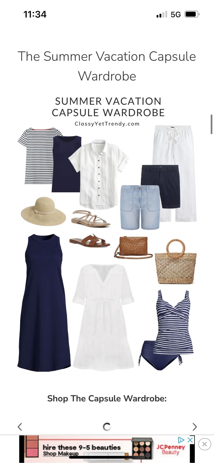 Coastal Casual Outfit, Nantucket Style Clothing, Cute Travel Outfits, Coastal Casual, Stylish Outfits For Women Over 50, Casual Summer Wear, Casual Outfit Inspiration, Travel Clothes, Summer Capsule Wardrobe