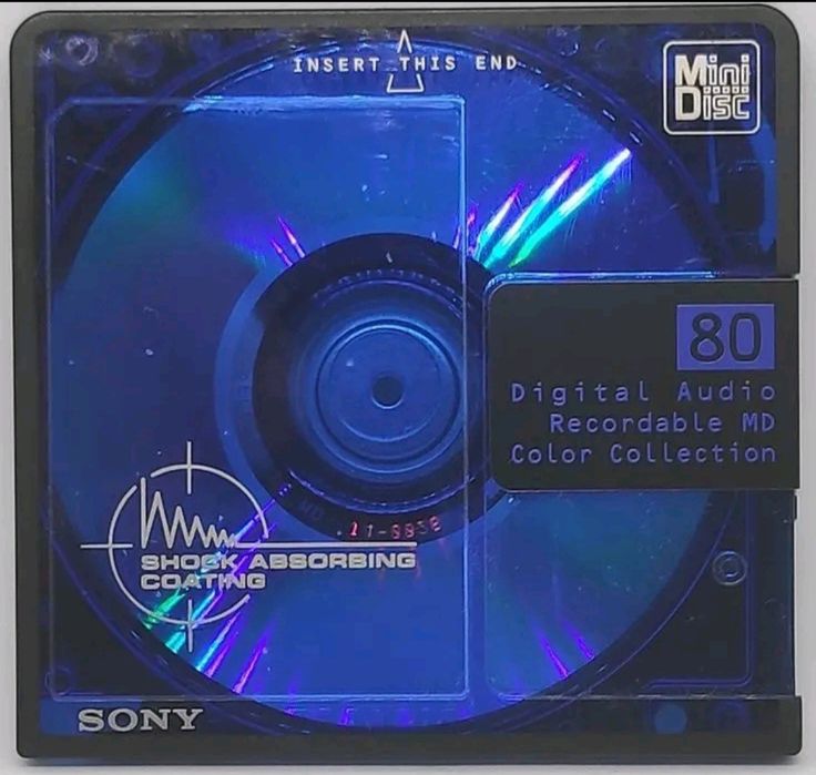 the cd is in its plastic case and ready to be used as an accessory for any electronic device