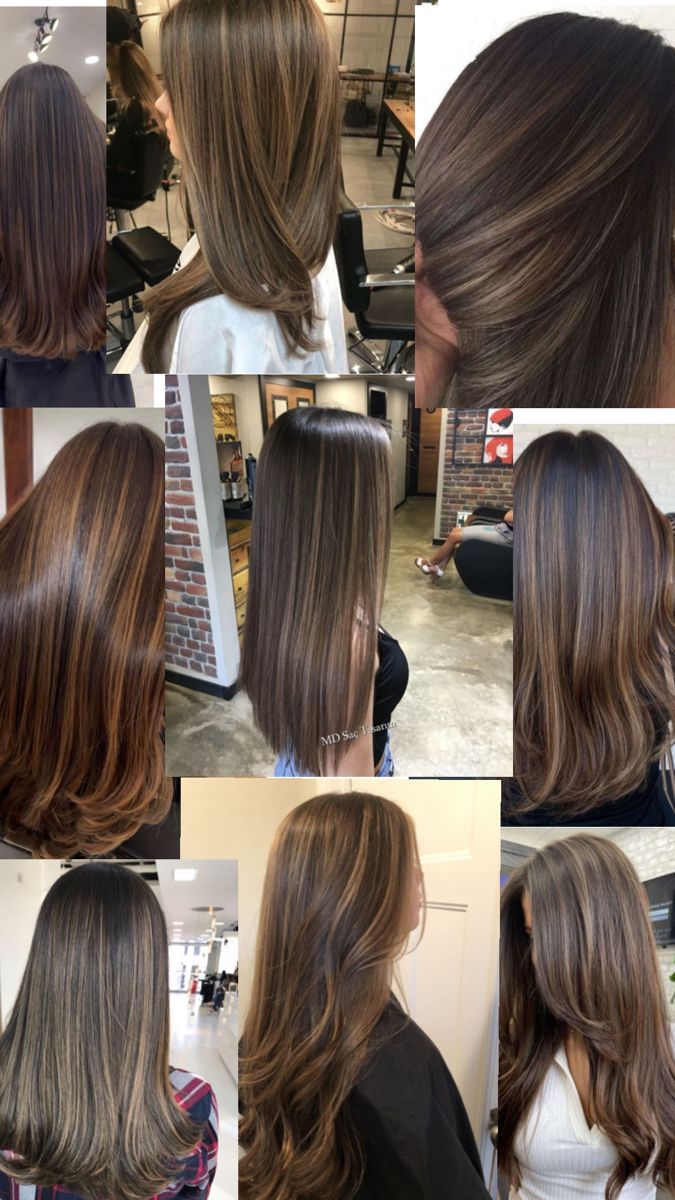 Long To Short Haircut, Elegant Wedding Hairstyles, The Wet Look, Hairstyles For Brides, Black Hair Balayage, Brown Hair Looks, Brown Hair Inspo, Hair Inspiration Long, Brunette Hair With Highlights