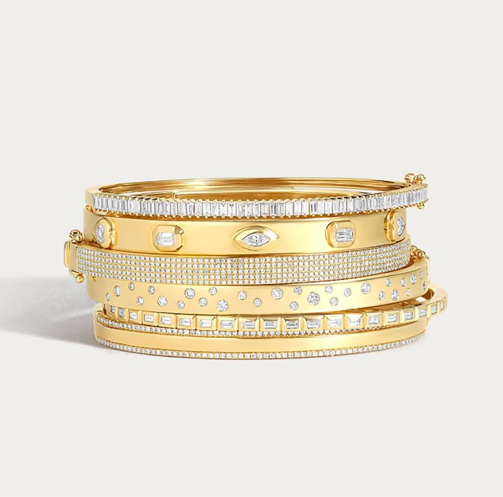 This exquisite 14k solid gold multi-shape diamond bangle bracelet is the epitome of luxury and elegance. Featuring a stunning array of diamonds in various shapes—round, princess, and more—each set in a sleek bezel setting, this bracelet is designed to sparkle from every angle. Whether worn solo or stacked with other bracelets, this piece offers a timeless and sophisticated addition to any jewelry collection.✪ FEATURES: • Material: Premium 14K gold, ensuring durability and a luxurious finish. • O Diamond Bangle Bracelet, Diamond Bangles Bracelet, Adjustable Bangle, Diamond Bangle, Marquise Diamond, Bracelet For Women, Bezel Setting, Bangle Bracelet, Yellow White