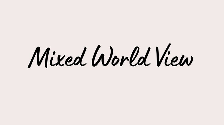 MixedWorldView | Personal Development & Self-Care Blogger