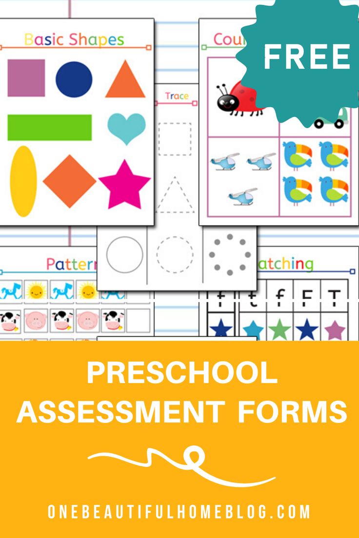 the preschool printable worksheet is shown with text overlay that says preschool assignment forms