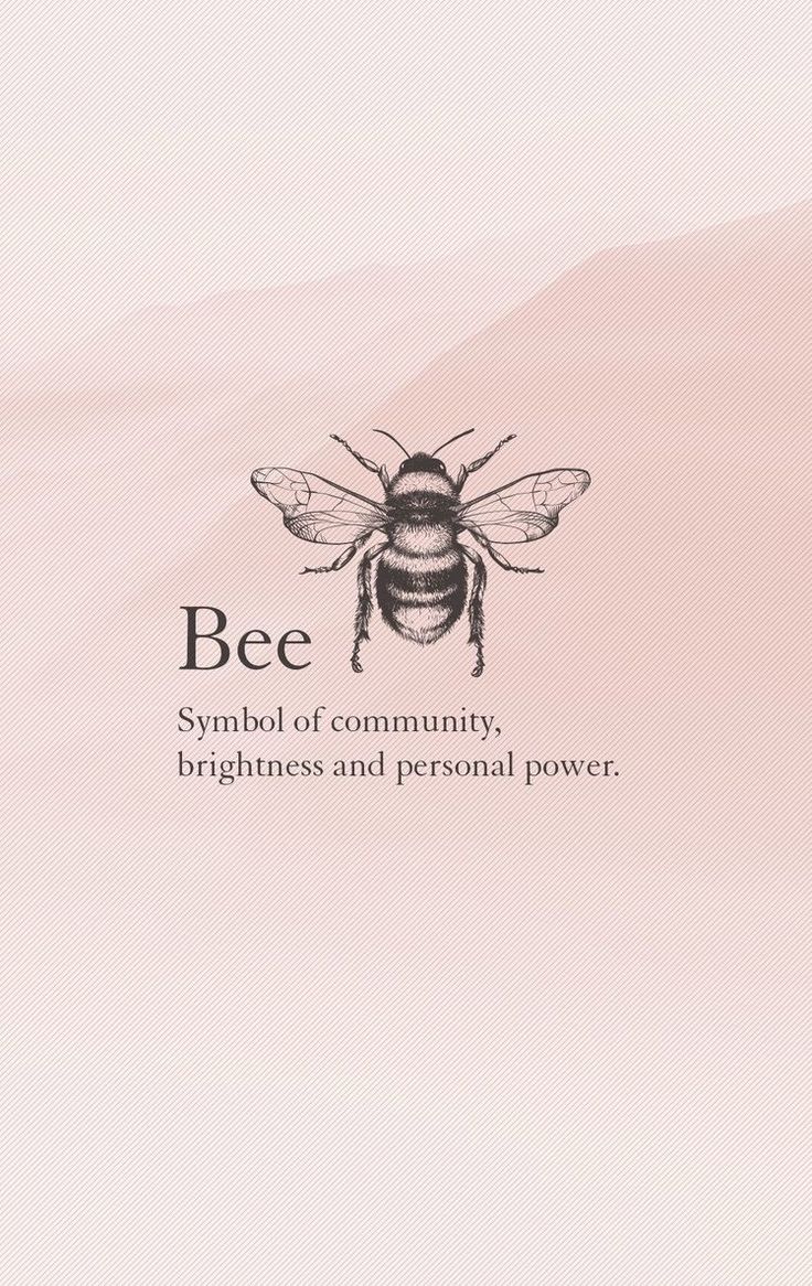 a bee with the words bee on it's back and an image of a bum in