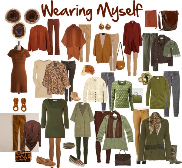 "Wearing Myself" by jeaninebyers on Polyvore Soft Autumn Deep, Autumn Color Palette Fashion, Deep Autumn Color Palette, Autumn Skin, Soft Autumn Color Palette, Autumn Color Palette, Autumn Palette, True Autumn, Seasonal Color Analysis