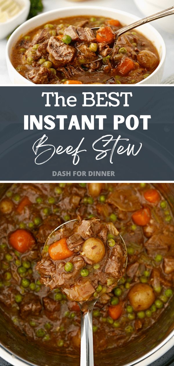 the best instant pot beef stew recipe for dinner