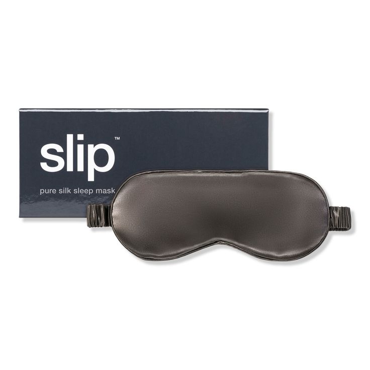 Pure Silk Sleep Mask -  What could be better than sleeping on a Slipsilk pillowcase? Wearing a luxurious Slipsilk sleep mask at the same time. Slip's Pure Silk Sleep Mask is 100% pure silk, inside and out. It's made with pure silk filler, silk internal liner and a silk-covered elastic band.    Features     100% pure silk filler and internal liner Includes slipsilk covered elastic band Made from 100% highest grade (6A) long fiber mulberry silk with a thickness of 22 momme Non-toxic dyes     Resea Slip Pillowcase, Best Sleep Mask, Sleeping Pack, Bronze Hair, Leopard Face, Silk Sleep Mask, Sleep Accessories, Bleach Product, Charcoal Mask