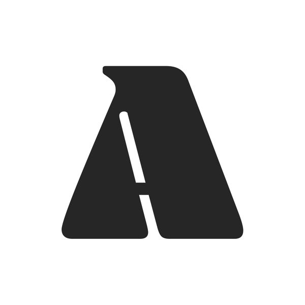 the letter a is made up of black letters