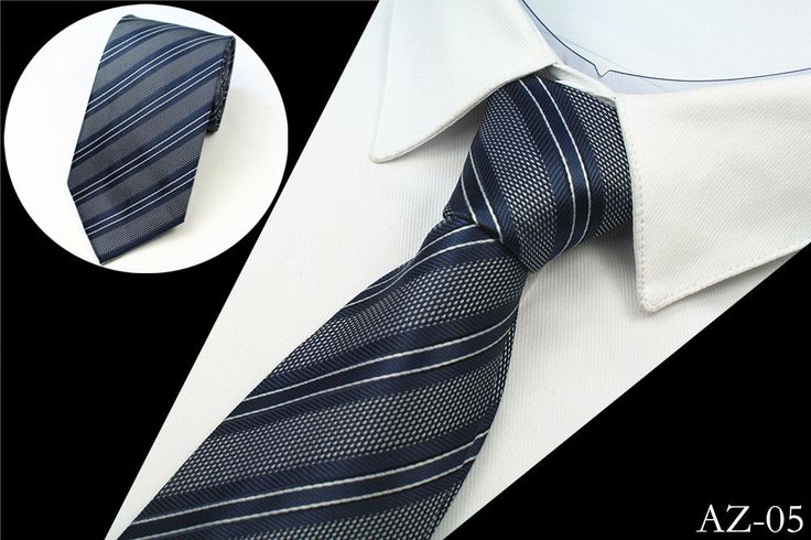 8 cm Silk Striped regular tie.[custom tab]FABRIC #1: 100% SILK [/custom tab] Elegant Blue Tie For Business, Dapper Standard Tie For Office, Dapper Standard Ties For Office, Dapper Office Ties, Elegant Blue Ties, Luxury Standard Tie For Formal Occasions, Dapper Business Ties, Modern Standard Tie For Semi-formal Events, Modern Standard Tie For Semi-formal Occasions