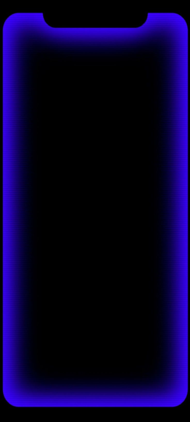 a black and blue square with some light on it's side in the dark