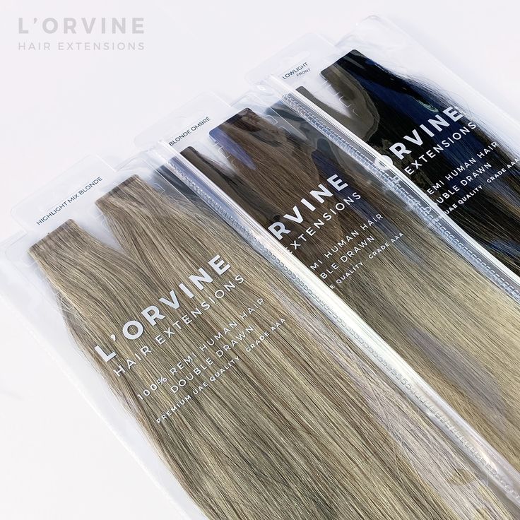 Hair Extension Packaging Ideas, Hair Extensions Packaging, Hair Extension Packaging, Wig Business, Mannequin Styling, Hair Packaging, Luxury Brand Packaging, Lux Hair, Kids Salon