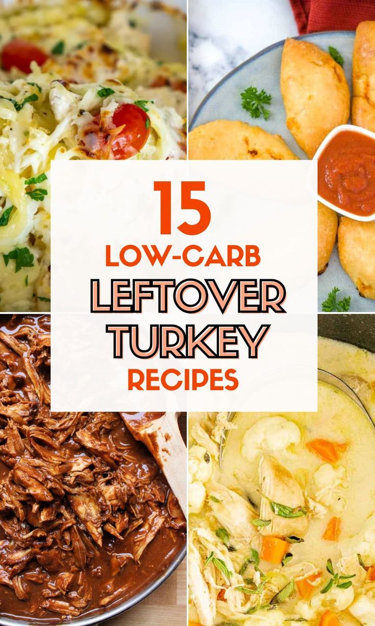 low carb leftover turkey recipes