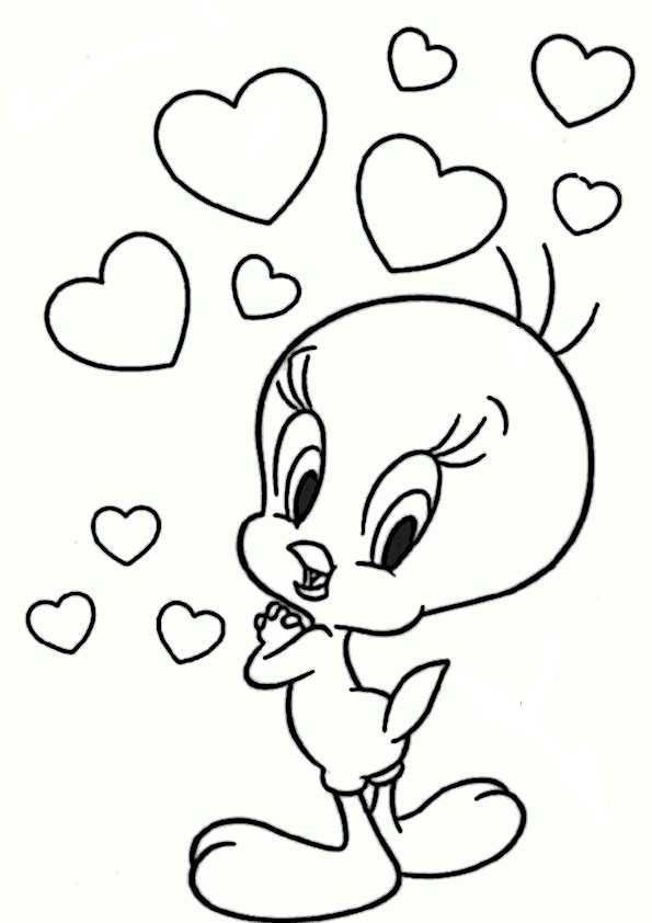 an image of a cartoon character blowing hearts