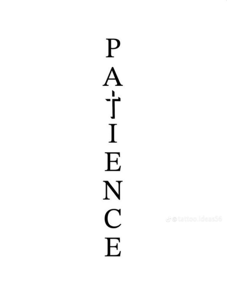 the word paince written in black on a white background